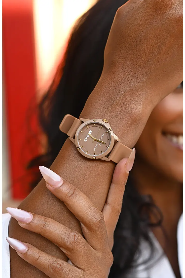 SPGBK Watches Brown Sugar Mini Silicone Strap Watch - Image 4