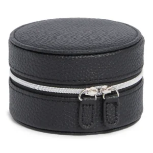 Round Faux Leather Watch Box By Nordstrom