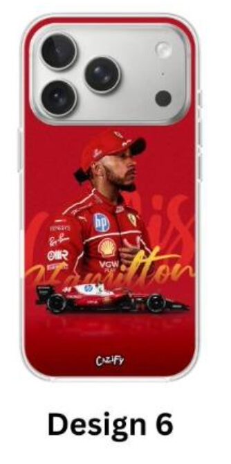 F1 LEWIS HAMILTON IPHONE CASE DESIGN 6