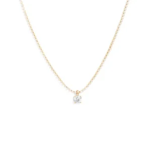 Nordstrom Cubic Zirconia Pendant Tennis Necklace